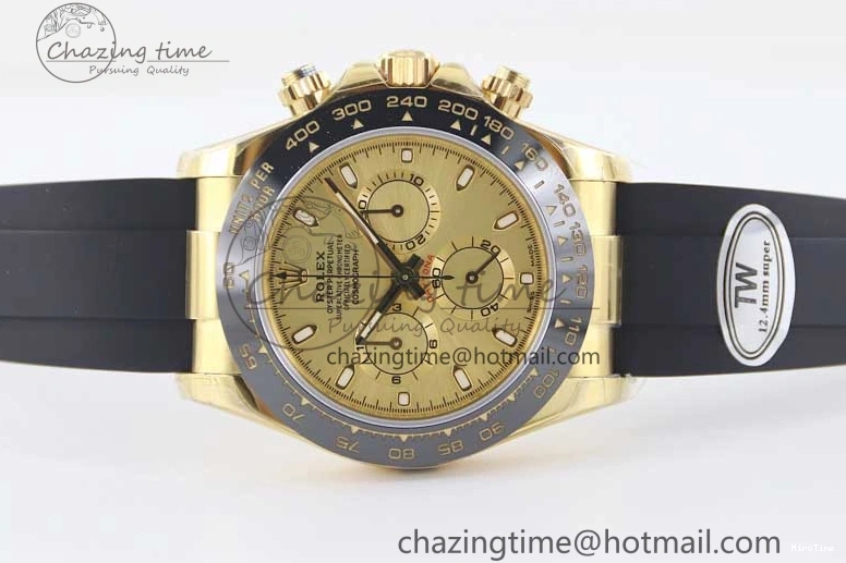 MiroTime 0423 Daytona 116518 TWF 1:1 Best Edition 904L Steel YG Dial on Oysterflex Strap A Youthful 2424